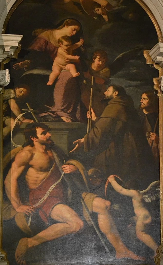 La Beata Vergine in gloria e i santi Jacopo, Francesco di Assisi e Giambattista, Santa Maria dei Derelitti (Venezia), vulgo dell’Ospedaletto